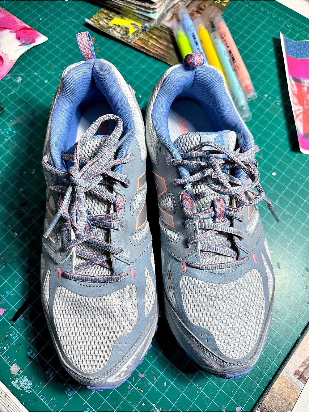 New Balance Fresh Foam 510 Athletic Shoes Gray Blue Women's 11